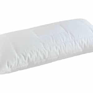 Kissen Tencel, gefüllt mit Schafschurwollkugeln oder Polyesterfaserbällchen. Oberstoff aus 100% naturbelassenem Baumwoll-Gewebe mit 100% Lyocell (Tencel®) gefüllt.