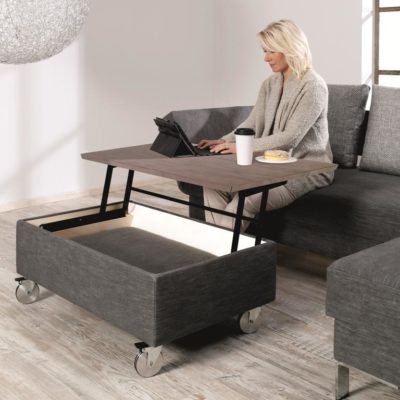 Hocker/Hockertisch zum Schlafsofa Salto